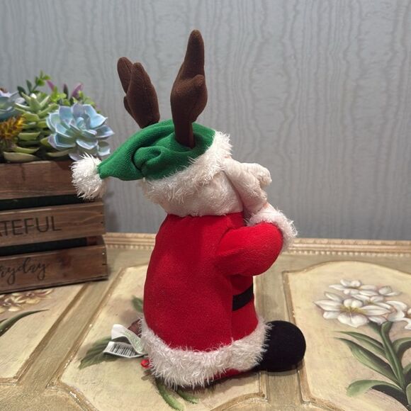 Vintage Holiday Time Animated Animatronic Musical Saxophone Playing Santa Claus - Picture 4 of 9